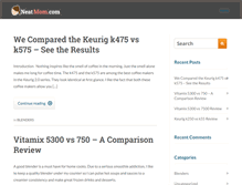 Tablet Screenshot of neatmom.com